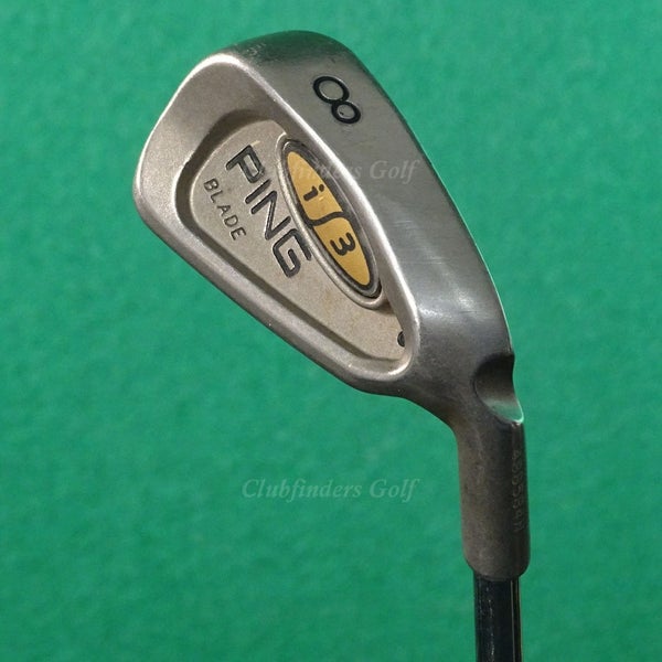 Ping i3 Blade Black Dot Single 8 Iron Factory Cushin JZ Steel Stiff