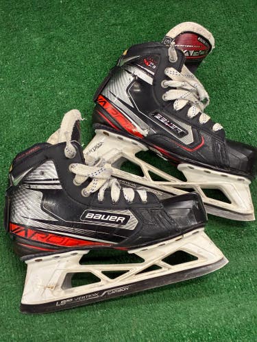 Intermediate Bauer Vapor X2.9 Hockey Goalie Skates I Regular Sz. 5 I LS5G Vertexx Steel