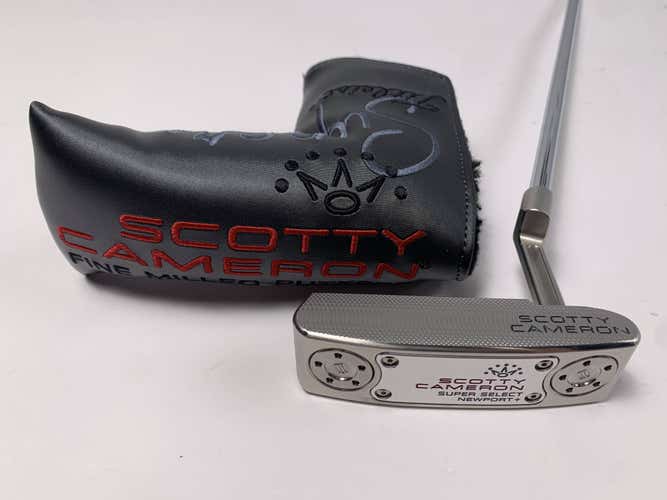 Scotty Cameron Super Select Newport Plus Putter 34" Mens RH HC NEW