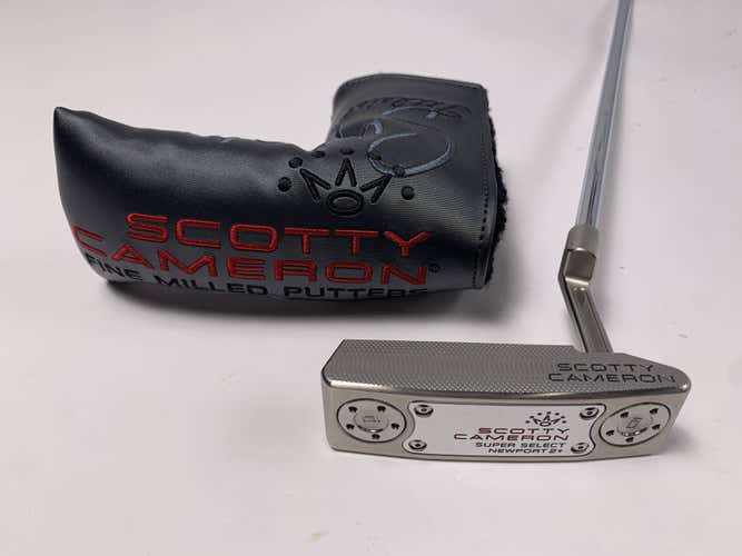 Scotty Cameron Super Select Newport 2 Plus Putter 35" Mens RH HC NEW