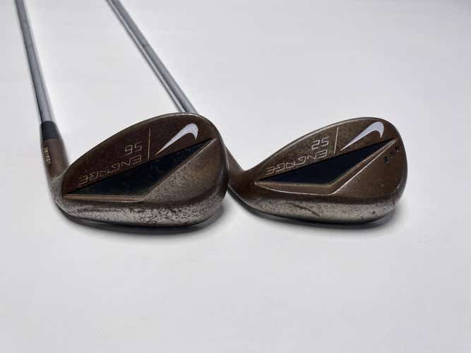 Nike Engage Square Sole Raw Wedge Set 52* 56* True Temper DG Mens RH
