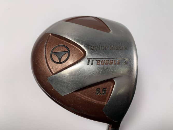 TaylorMade Ti Bubble 2 Driver 9.5* Bubble 2 S-90 Stiff Graphite Mens RH