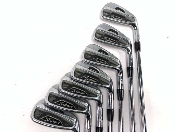 Titleist 712 AP2 Iron Set 3-PW True Temper Dynalite Gold Sensicore S300 Stiff RH
