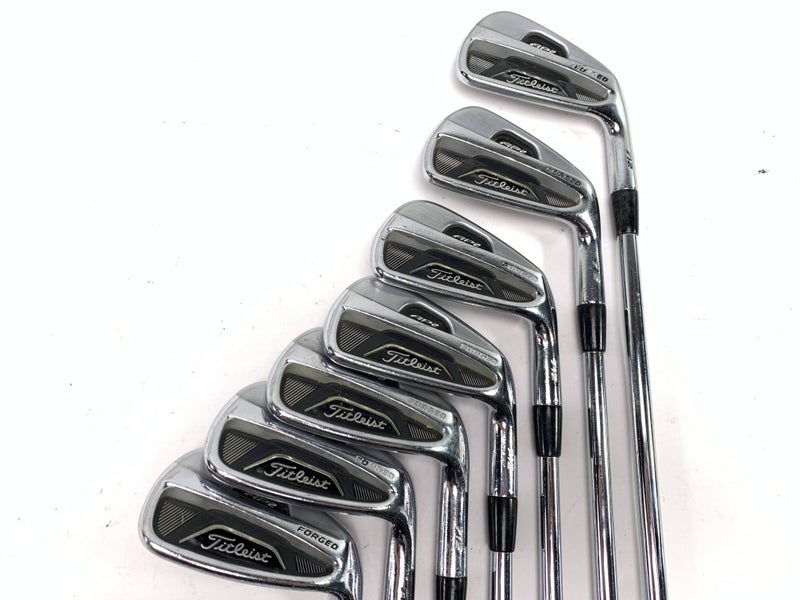 Titleist 712 AP2 Iron Set 3-PW True Temper Dynalite Gold Sensicore S300 Stiff RH