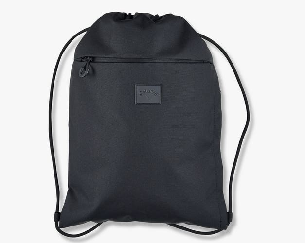 NEW 2025 Callaway Clubhouse Drawstring Backpack (Black)
