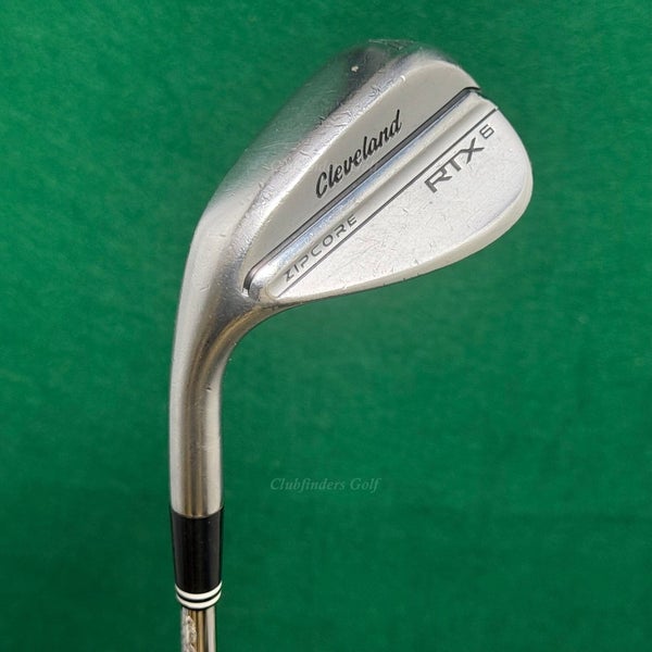 LH Cleveland RTX 6 Zipcore MID 52-10 52 Gap Wedge DGTI Spinner Steel Wedge Flex