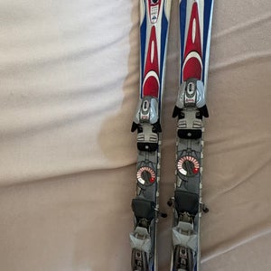 Unisex All Mountain 136 cm K2 Omni Sport Skis With Bindings (Used)
