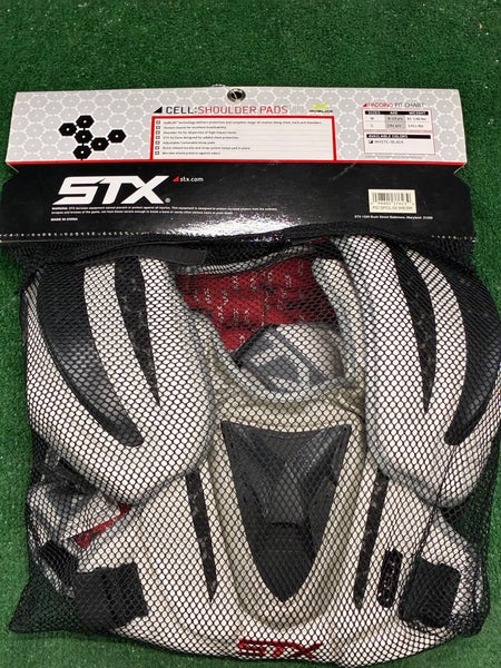 Large Youth STX Cell Shoulder Pads (New)