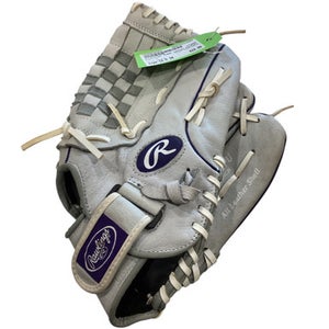 Used Rawlings SURE CATCH BB/SB Glove RH Throw White 12 1/2" 11884-S000049307