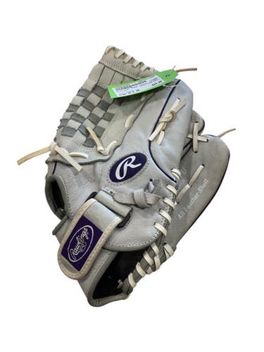 Used Rawlings SURE CATCH BB/SB Glove RH Throw White 12 1/2" 11884-S000049307