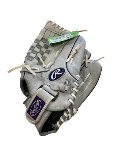 Used Rawlings SURE CATCH BB/SB Glove RH Throw White 12 1/2" 11884-S000049307
