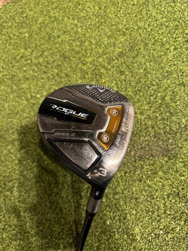 Callaway Rogue ST Max D 3 16* Fairway Wood, Vista Pro Stiff Flex, RH