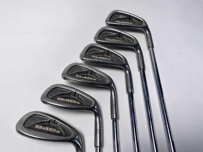 Tommy Armour 845 S Silver Scot Iron Set 4-PW FCM Rifle Stiff Mens RH- no 7i