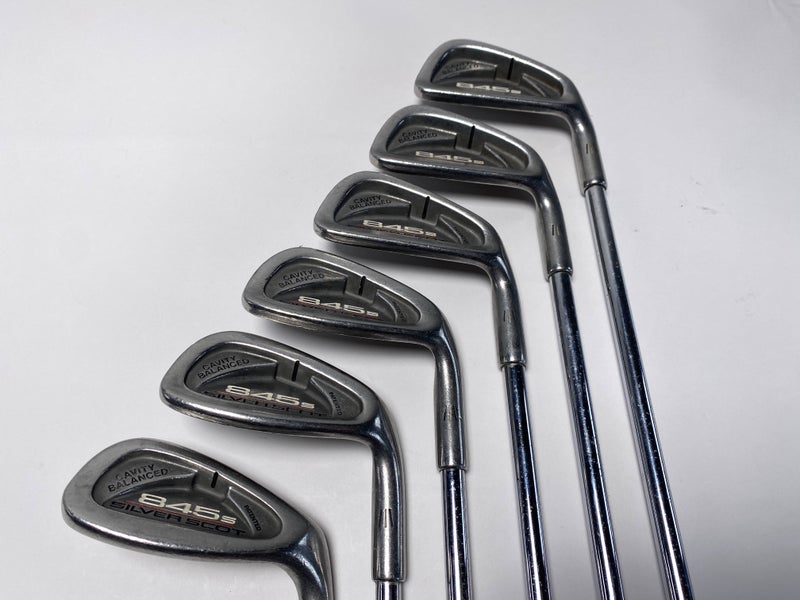 Tommy Armour 845 S Silver Scot Iron Set 4-PW FCM Rifle Stiff Mens RH- no 7i