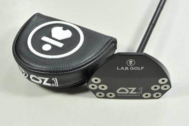LEFT HANDED LAB Golf OZ.1 33" 69* Putter Steel with Head Cover  # 200120