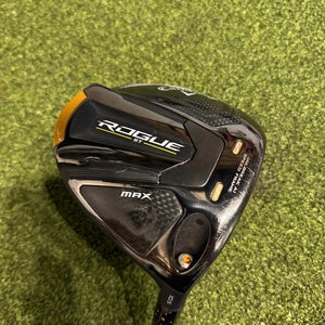 Callaway Rogue ST Max 10.5* Driver, Fujikura Ventus Velocore Blue 6R Regular Fle