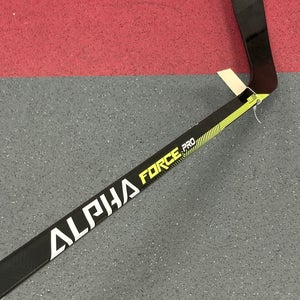 NEW Intermediate Warrior Alpha Force Pro Left Handed Hockey Stick W28