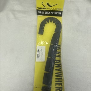 Off Ice Hockey Stick Blade Protector Wrap Around Black Protector - NEW IN PACK!