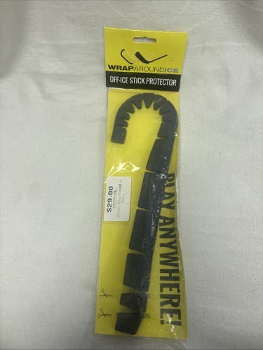 Off Ice Hockey Stick Blade Protector Wrap Around Black Protector - NEW IN PACK!