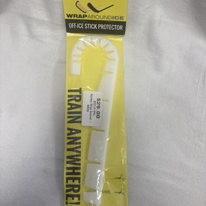 Off Ice Hockey Stick Blade Protector Wrap Around White Protector - NEW IN PACK!