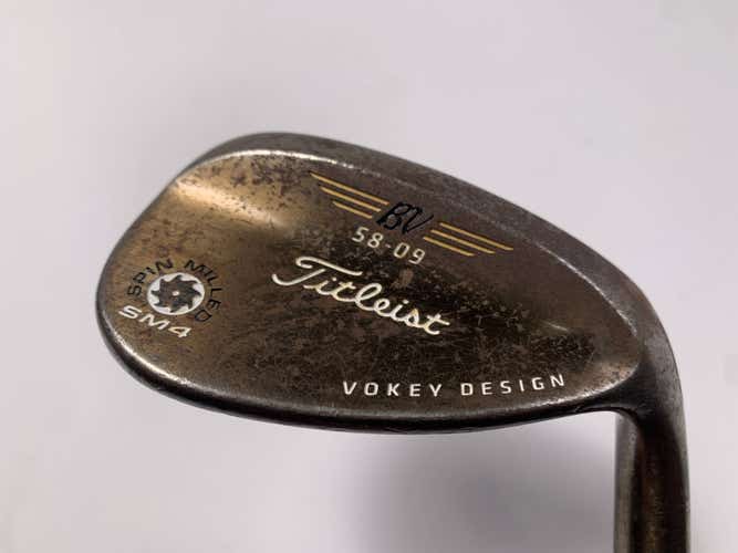 Titleist Vokey 300 SM4 Limited Copper Lob Wedge LW 58* 9 True Temper DG Mens RH