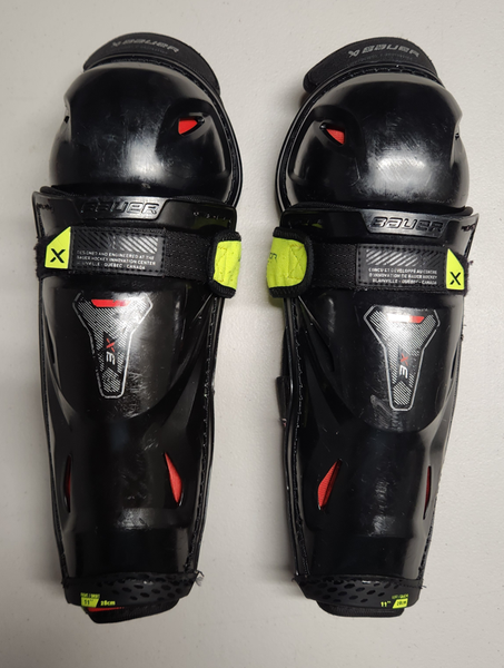Junior Bauer Vapor 3X 11" Shin Pads (Used)