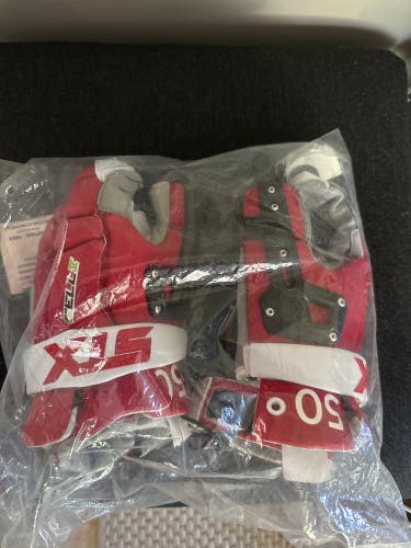 STX Cell V Lacrosse Gloves Large (New)