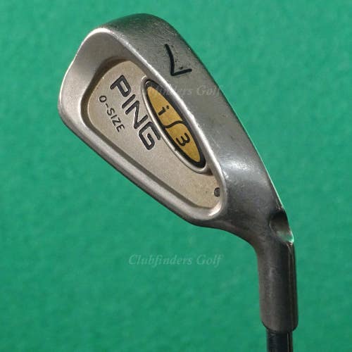 Ping i3 O-Size Black Dot Single 7 Iron Factory Cushin JZ Steel Stiff