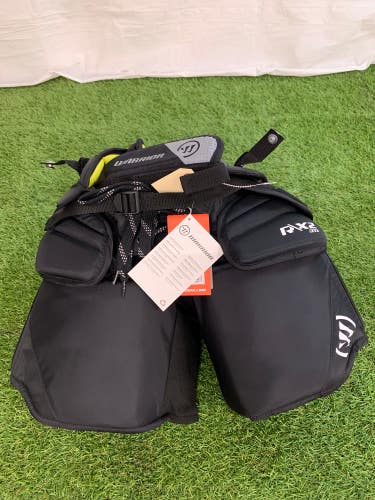 Black Junior L/XL Warrior Ritual X2 Hockey Goalie Pants (New)