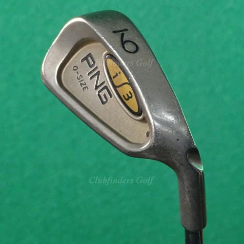 Ping i3 O-Size Black Dot Single 9 Iron Factory Cushin JZ Steel Stiff