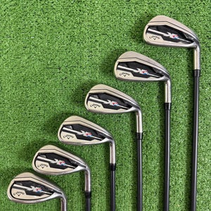 Callaway XR 6-PW AW Iron Set Senior A Flex Project X 4.5 Graphite
