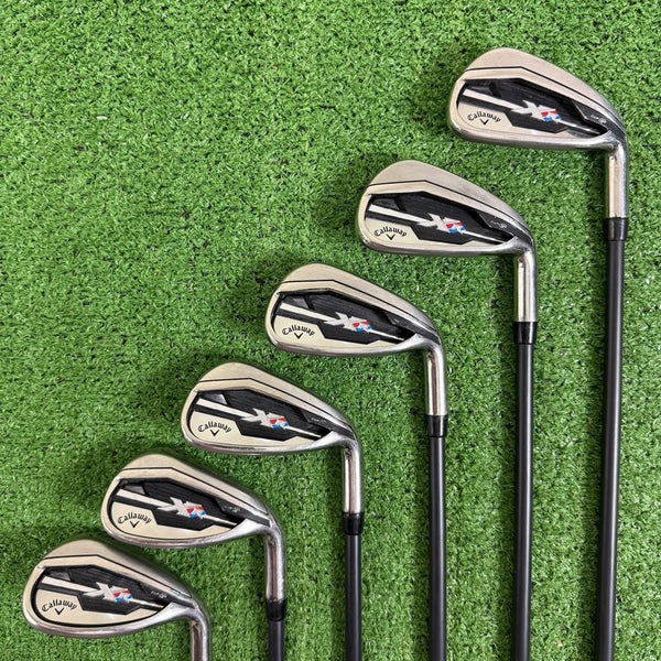 Callaway XR 6-PW AW Iron Set Senior A Flex Project X 4.5 Graphite