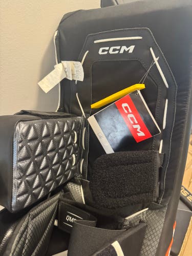 33"+1 CCM Axis 2 Pro Custom Goalie Leg Pads(New)
