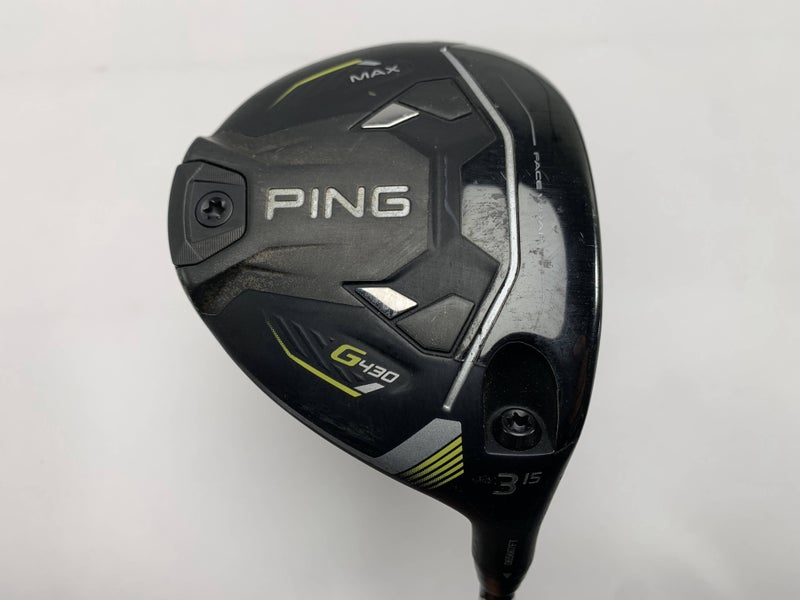 Ping G430 Max 3 Fairway Wood 15* Alta CB 65g Stiff Graphite Mens RH