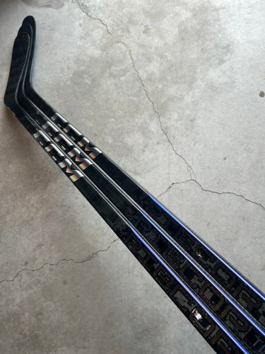 3 PACK 75 Flex P92 Senior CCM RibCor Trigger 9 Pro Right Handed Hockey Stick Pro Stock (New) NHL