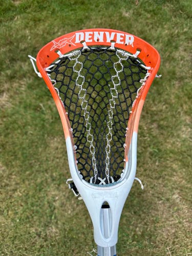 Selling Fast! Denver Outlaws themed Warrior Outlaw head with JW1 Hero 1