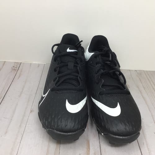 Black Women's Size 6 Nike Low Top Hyperdiamond 4 Softball Molded Cleats (Like New)
