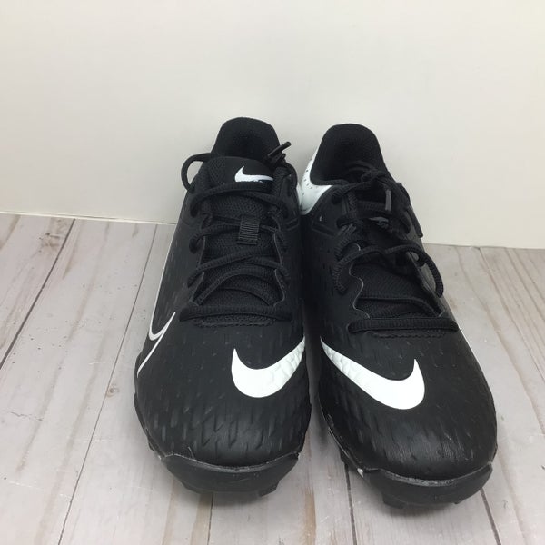Black Women's Size 6 Nike Low Top Hyperdiamond 4 Softball Molded Cleats (Like New)