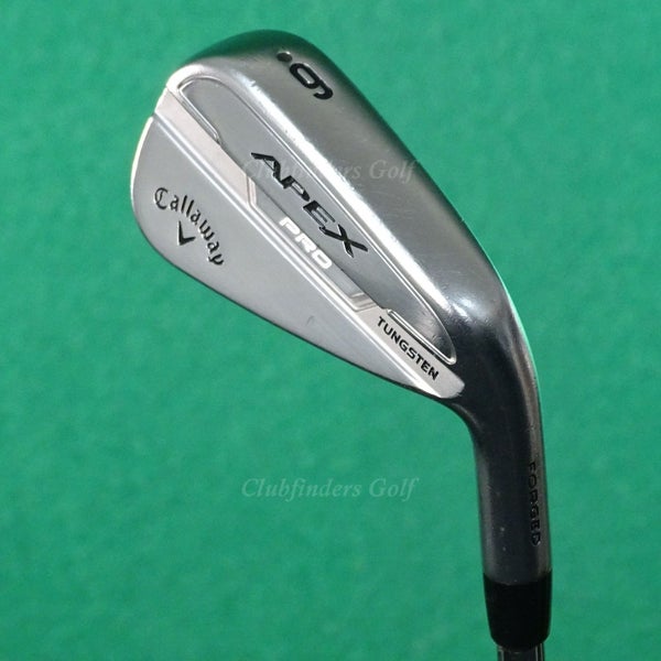 Callaway Apex Pro 2021 Forged Single 6 Iron Nippon NS Pro Modus 3 Steel Regular