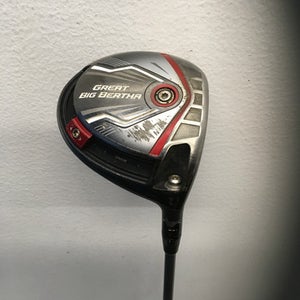 Callaway GREAT BIG BERTHA Mens Driver RH 9.0 Degree 11443-S000196183