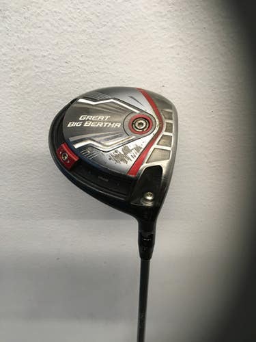 Callaway GREAT BIG BERTHA Mens Driver RH 9.0 Degree 11443-S000196183