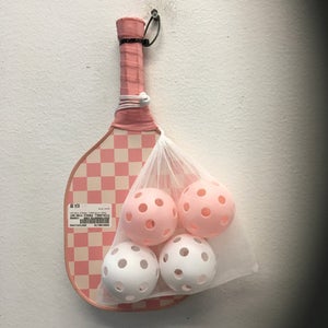 PICKLEBALL PADDLE PINK/WHT Pickleball Racquet Pink 11443-S000196178