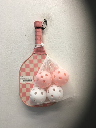 PICKLEBALL PADDLE PINK/WHT Pickleball Racquet Pink 11443-S000196178