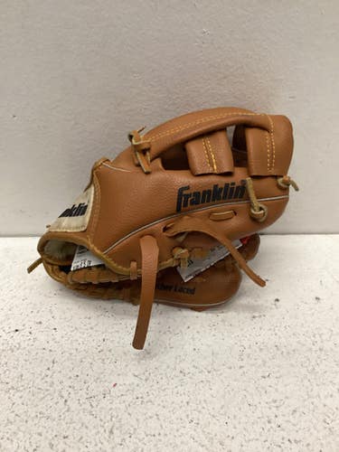 Used Franklin 4609 BB/SB Glove RH Throw Brown 9 1/2" 11443-S000196159