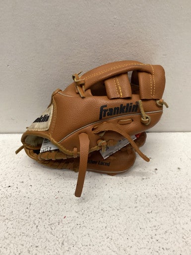 Used Franklin 4609 BB/SB Glove RH Throw Brown 9 1/2" 11443-S000196159