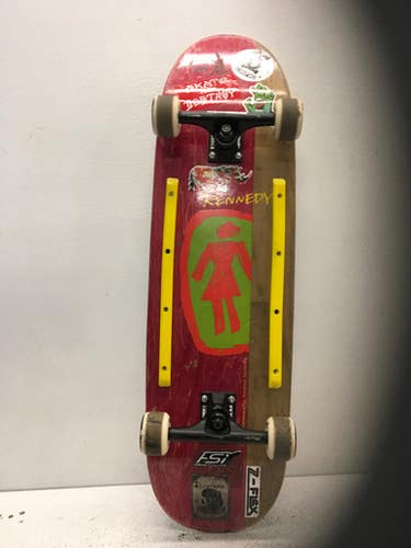 Girl Complete Skateboard Red Regular 9 11443-S000196146