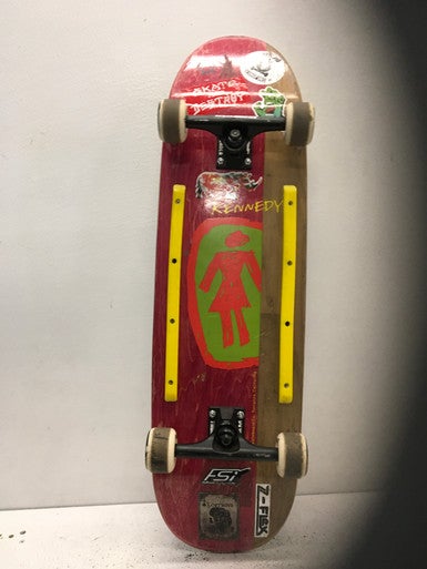 Girl Complete Skateboard Red Regular 9 11443-S000196146