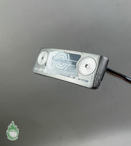 NEW Right Handed Odyssey Ai-ONE Double Wide Silver 35" Putter Steel Golf Club