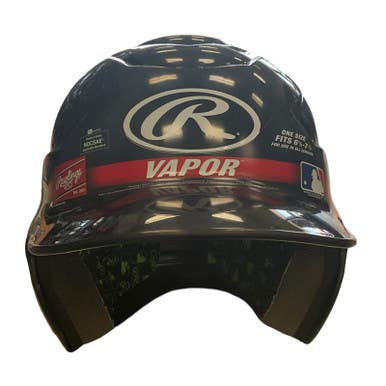 Used Rawlings VAPOR Batting Helmet No Mask Black SM 11859-S000023732