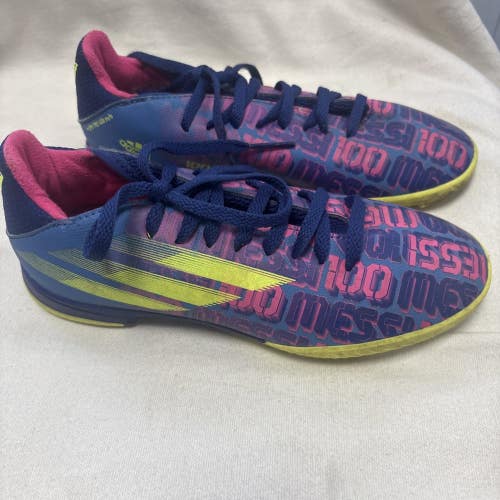 Girls Junior Size 3 Adidas 100 MESSI Soccer Turf Cleats
